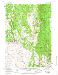 Newcastle 1958 topographic map thumbnail