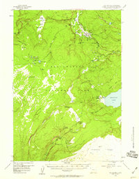 Old Faithful 1956 topographic map thumbnail