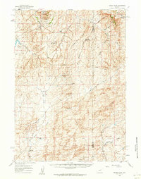 Ormsby Draw topographic map thumbnail