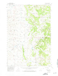 Oshoto 1957 topographic map thumbnail