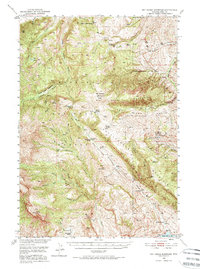 Pat O'Hara Mountain topographic map thumbnail