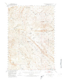 Pat O'Hara Mountain 1949 topographic map thumbnail