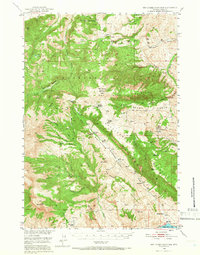 Pat O'Hara Mountain 1949 topographic map thumbnail