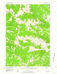 Pilot Peak 1956 topographic map thumbnail