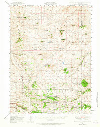 Ragged Top Mountain 1948 topographic map thumbnail