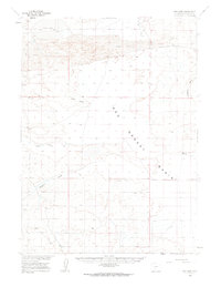 Red Lake 1960 topographic map thumbnail