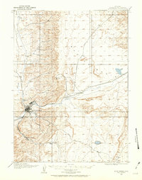 Rock Springs 1908 topographic map thumbnail