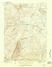 Saddleback Hills 1914 topographic map thumbnail