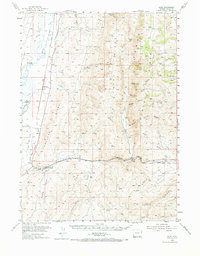 Sage 1954 topographic map preview
