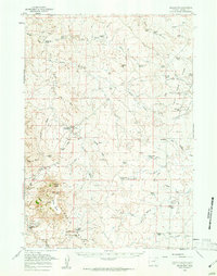 Savageton 1959 topographic map thumbnail