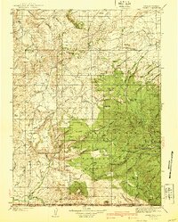 Savery 1940 topographic map thumbnail