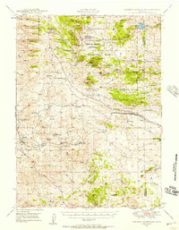 Sherman Mountains 1948 topographic map thumbnail