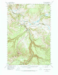 Tower Junction 1959 topographic map preview
