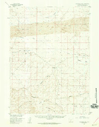 Twelvemile Well 1958 topographic map thumbnail