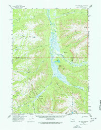 Two Ocean Pass 1959 topographic map thumbnail