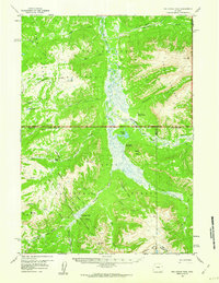 Two Ocean Pass 1959 topographic map thumbnail