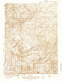 Savery 1932 topographic map thumbnail