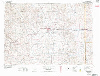 Gillette 1972 topographic map thumbnail