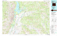 Jackson Lake topographic map thumbnail