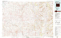 Nowater Creek topographic map thumbnail