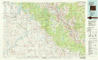 Pinedale 1981 topographic map thumbnail