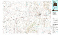 Rawlins 1984 topographic map thumbnail