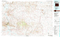 Shirley Basin topographic map thumbnail