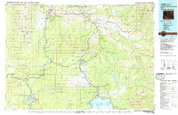 Yellowstone National Park North topographic map thumbnail