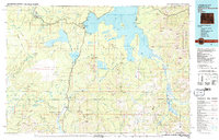 Yellowstone National Park South topographic map thumbnail