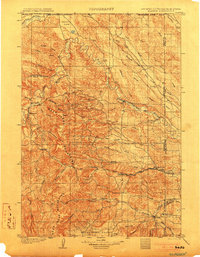 Aladdin 1903 topographic map thumbnail