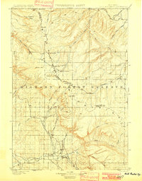 Bald Mountain 1901 topographic map thumbnail