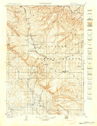 Bald Mountain 1901 topographic map thumbnail