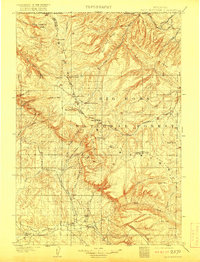 Bald Mountain 1901 topographic map thumbnail