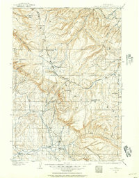 Bald Mountain 1898 topographic map thumbnail