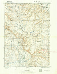 Bald Mountain 1898 topographic map thumbnail