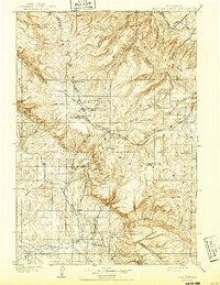 Bald Mountain 1901 topographic map thumbnail