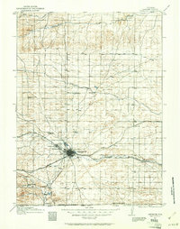 Cheyenne 1911 topographic map thumbnail