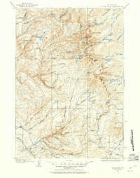 Cloud peak 1899 topographic map thumbnail
