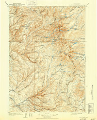 Cloud peak 1901 topographic map thumbnail