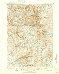Cloud peak 1901 topographic map thumbnail