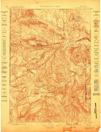 Crandall topographic map thumbnail