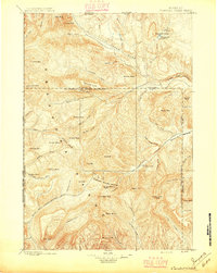 Crandall Creek topographic map thumbnail