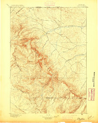 Dayton 1895 topographic map thumbnail