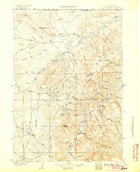 Devils Tower 1905 topographic map thumbnail