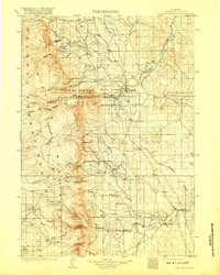Fort McKinney 1903 topographic map thumbnail