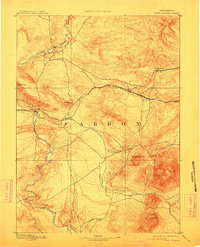 Fort Steele 1893 topographic map thumbnail