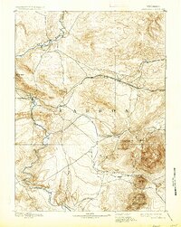 Fort Steele 1893 topographic map thumbnail