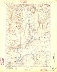 Gallatin 1896 topographic map thumbnail