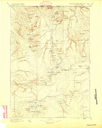 Gallatin 1885 topographic map thumbnail