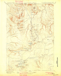 Gallatin 1901 topographic map thumbnail